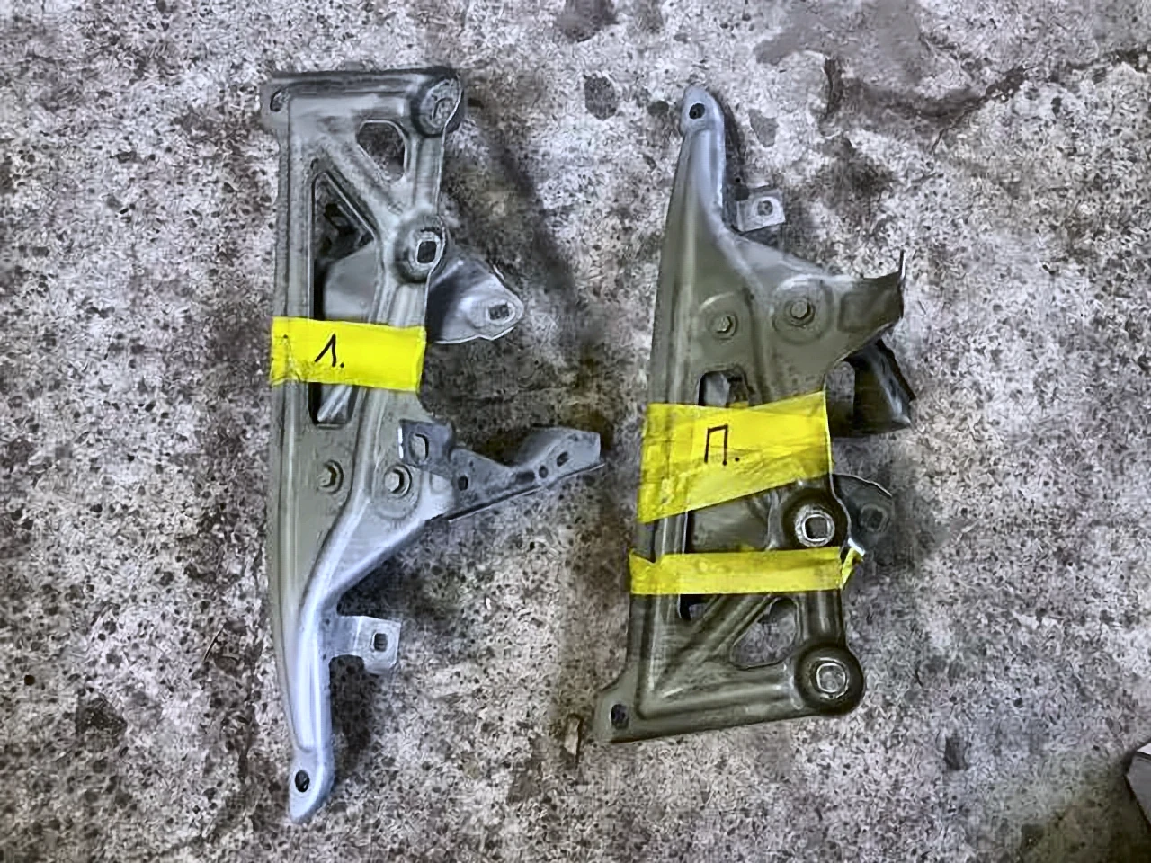 Кронштейн кріплення крила переднього правого, передній F48, 41007427130