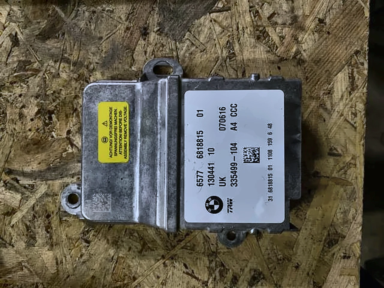 Блок управления airbag x1 f48 стріляв руль, 65776818815